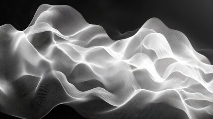 Fototapeta premium Book Cover Design, Abstract Waves and Lines in Subtle Patterns