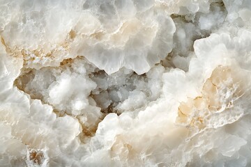 Close-up of a white marble surface texture