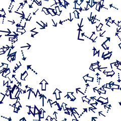 Abstract Gold Arrows Background