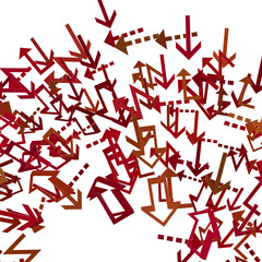 Abstract Gold Arrows Background