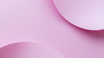 Obraz premium Soft pink curves flowing gracefully create a soothing and elegant abstract background, perfect for conveying tranquility, femininity, and modern design aesthetics