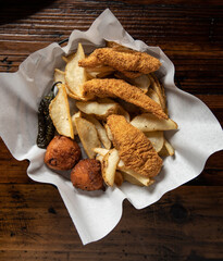 Southern Fried Catfish Basket