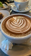 coffee at a coffee shop