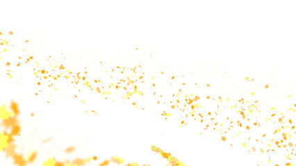 Christmas Star Plummet: Astonishing 3D Illustration Depicting Falling Holiday Stardust