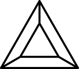 Diamond gem jewel line icon, stone and gem or precious gemstone sign illustration isolated on white background.