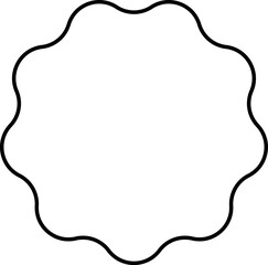 Starburst sticker set - collection of special offer sale oval and round shaped sunburst labels and badges. Promo stickers with star edges.