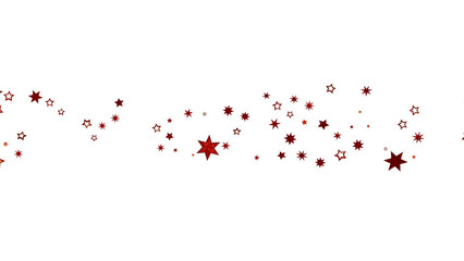 Red Starry Scatter Background