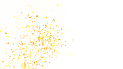 Holiday Stardust Rain: Brilliant 3D Illustration Showcasing Descending Christmas Stars