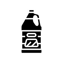 windshield washer fluid car care glyph icon vector. windshield washer fluid car care sign. isolated symbol illustration