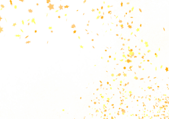 Celestial Christmas Symphony: Enthralling 3D Illustration of Falling Holiday Starbursts