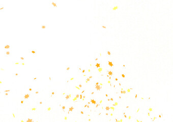 Celestial Christmas Symphony: Enthralling 3D Illustration of Falling Holiday Starbursts
