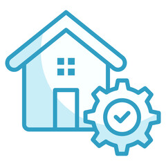 Property Management  Icon Element For Design