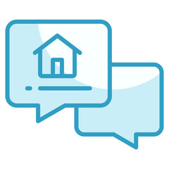 Conversation  Icon Element For Design