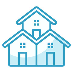 Real Estate  Icon Element For Design