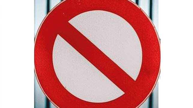 Not Allowed Sign