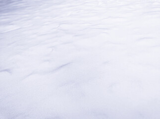 Snow on the road background