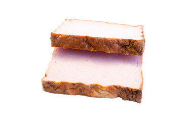 Fleischkäse freigestellt studio