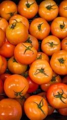 Tomatoes are rich in vitamin C, which may help maintain healthy skin.