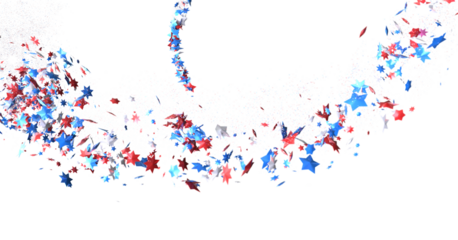  Independence Day background with stars.