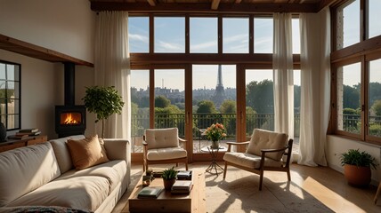 Fototapeta premium Livingroom.The best image for inspiration on the latest trends in current seasonal designs. 