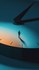 Time and efficiency concept illustration