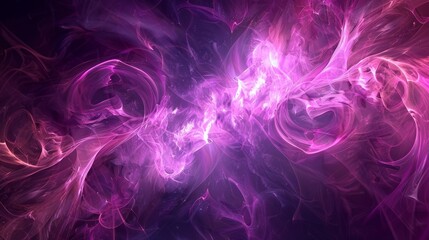 Abstract background with waves of purple color.