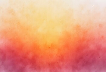 Ombre Sunrise Watercolor with Vibrant Hues