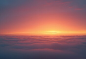 Watercolor Blend of Sunset and Sunrise Shades