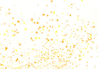 XMAS A gray whirlwind of golden stars. New