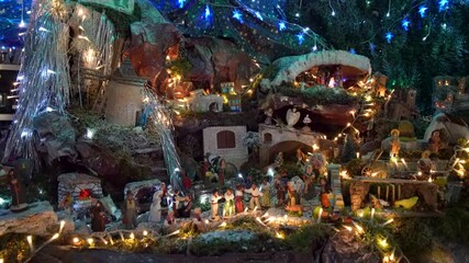 christmas decorations - Crib with santons	
