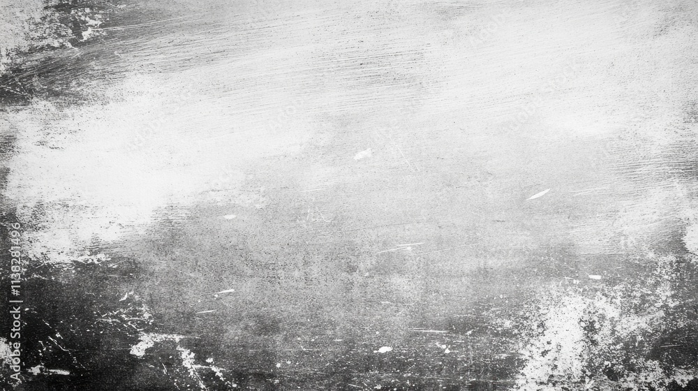 Aufkleber abstract chalkboard texture with soft white chalk remnants and grunge marks, creating a blank slate 