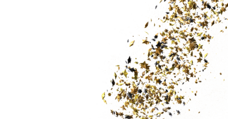 XMAS A gray whirlwind of golden stars. New