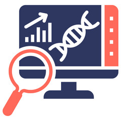 Obraz premium Dna Analysis Icon