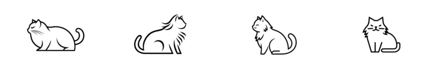 A charming hand-drawn ink sketch of a cat in a vintage engraving style, with a modern illustration twist.