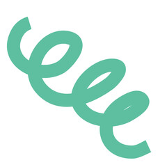 Fototapeta premium Confetti explosion of colored geometric shapes