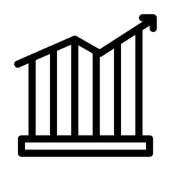 Stat marketing growth icon