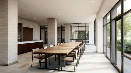 Elegant High-End Conference Room for Business Meetings and Presentations