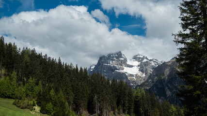 Obraz premium landscape of ladurns in south tyrol