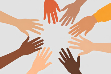 Unity Hands Modern Design