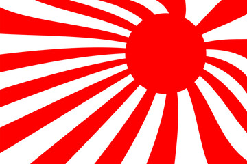 red Sunburst for the background.