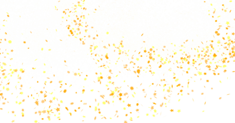 gold stars. Confetti celebration, Falling golden abstract decoration for party, birthday celebrate,
