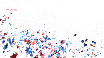  Independence Day background with stars.