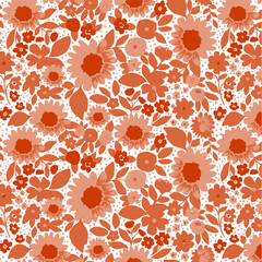 Pattern Seamless Design Fabric Textile Vector