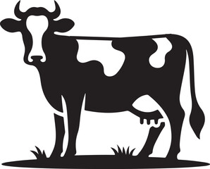 Cow vector image