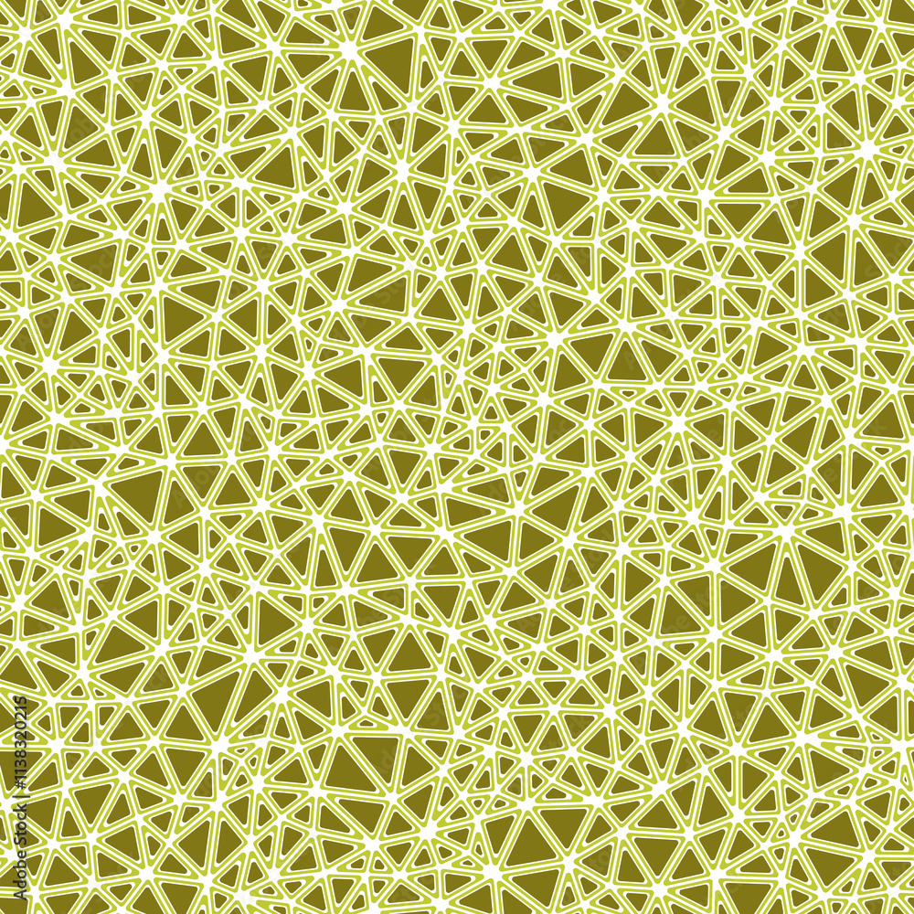 Poster mosaic triangles shapes background. rounded solid shapes in frames. small triangles size. single col