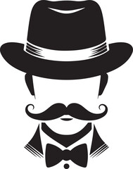 Hipster retro geek vector image