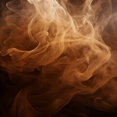 Fototapeta premium Abstract brown background. Brown smoke texture