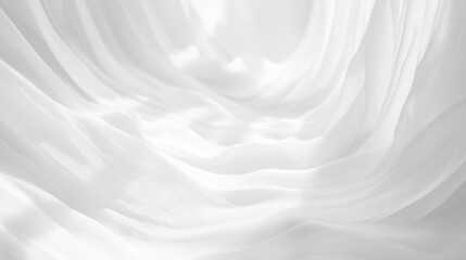 Fototapeta premium Soft white curtains background for graphic design or wallpaper.