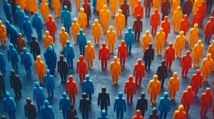 Surreal representation of population growth benefits