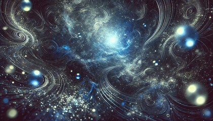 Fototapeta premium Vibrant Abstract Wallpaper with Dynamic Flowing Patterns